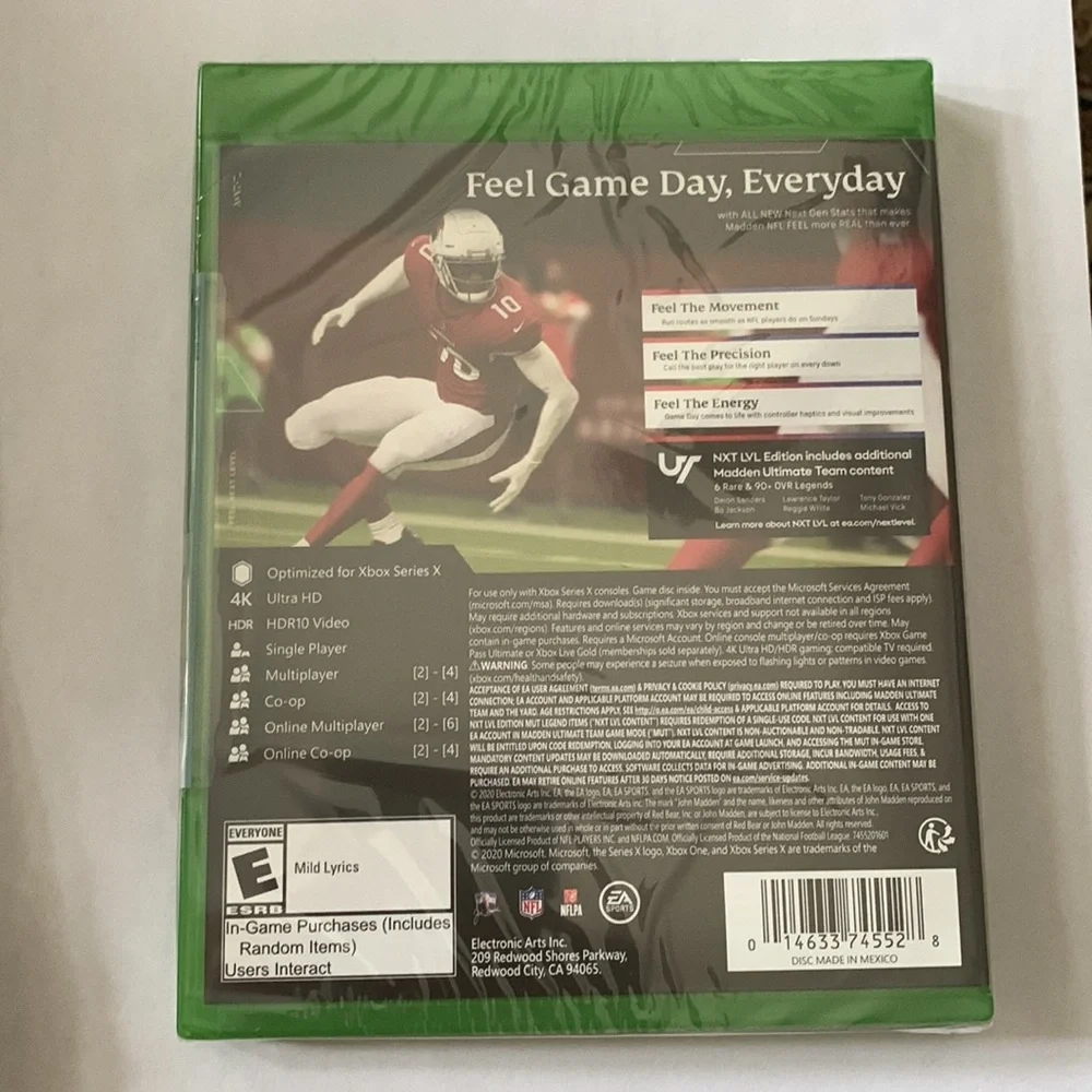 Madden NFL‎ 21 Next-Level Edition - Xbox Series X - NEW - SEALED